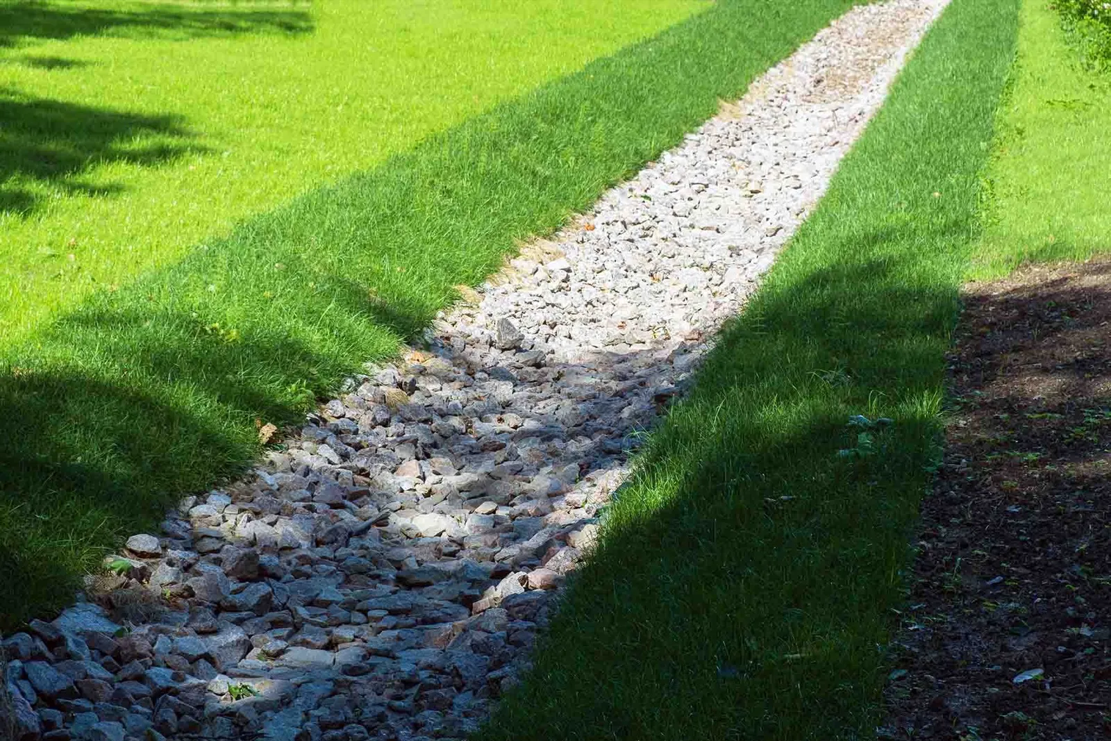 French Drains in Pownal, VT