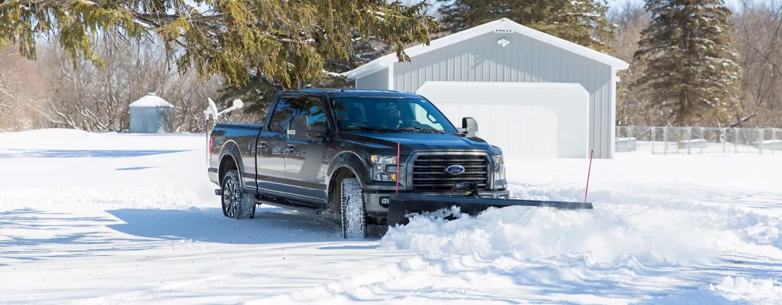 Snow plowing